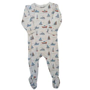 Coccoli Sailboat Footie Sleeper 9m